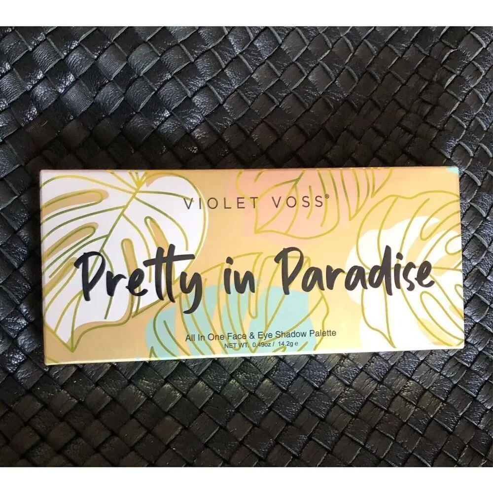 VIOLET VOSS - NWT - Pretty in Paradise All-in-One Face & Eye Shadow Palette